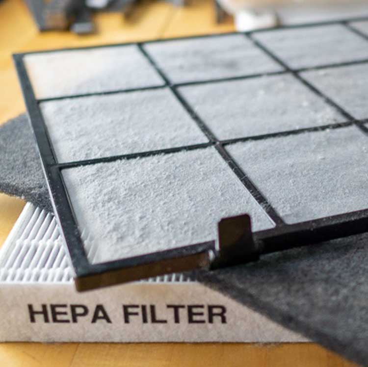 انواع فیلترهای HEPA